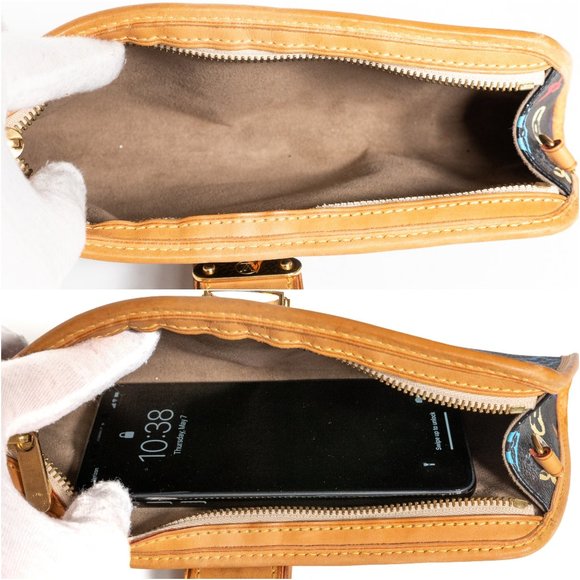 LOUIS VUITTON Multicolor Clutch Black - Picture 7 of 8
